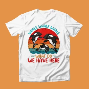 Whale Whale Whale – T-Shirt – Unisex