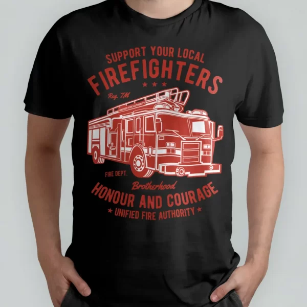 Fire Fighters Truck Black