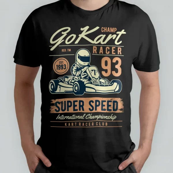 Go Kart Racer Black