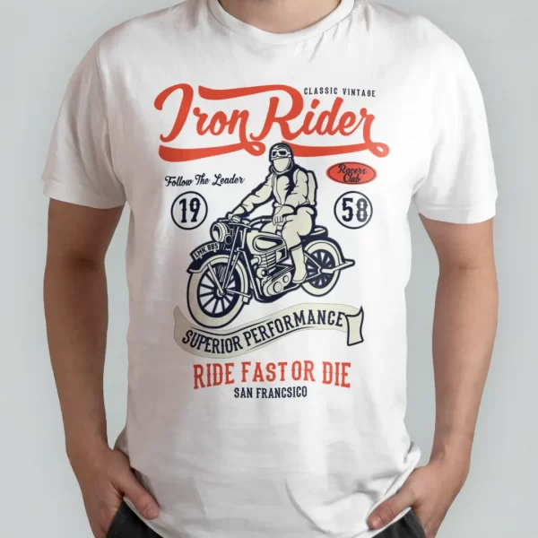 Iron Rider White