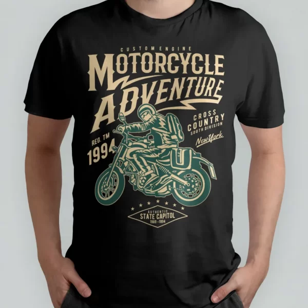 Motorcycle Adventure Black