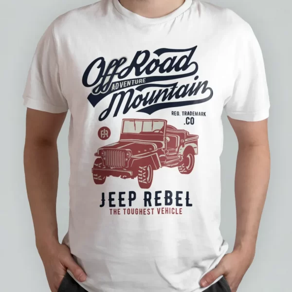 Off Road Jeep White