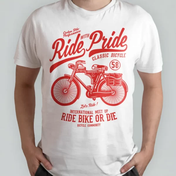 Ride With Pride White