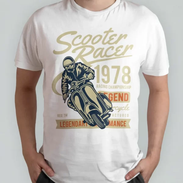 Scooter Racer White