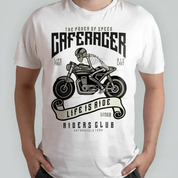 Speed Of Caferacer White