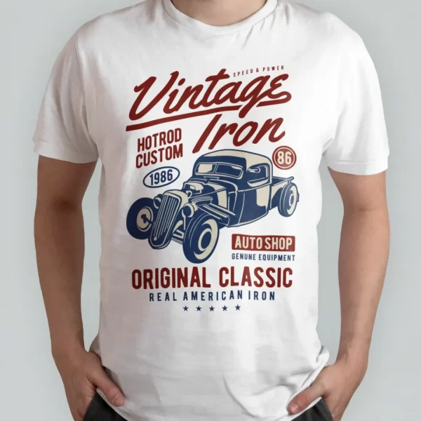 Vintage Iron White